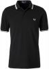 Fred Perry M3600 slim fit polo van piqu&#xE9; katoen met getipte details online kopen