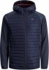 JACK & JONES ESSENTIALS jack JJEMULTI donkergrijs/grijs melange online kopen