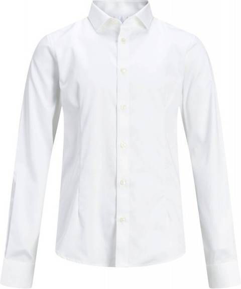 Jack & jones Jongens Afgeronde Zoom Overhemd Heren White online kopen