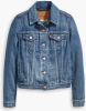 Levi's Uni benen uni volwassen 29945 0063 Originele trucker botter donker , Blauw, Unisex online kopen