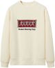 Mango Man sweater met printopdruk naturel wit online kopen