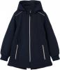 NAME IT KIDS softshell jas NKFALFA van gerecycled polyester donkerblauw online kopen