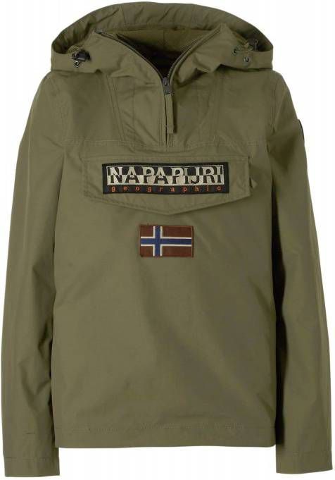 Napapijri Rainforest Jas Dames Middengroen - Jassenshoponline.nl