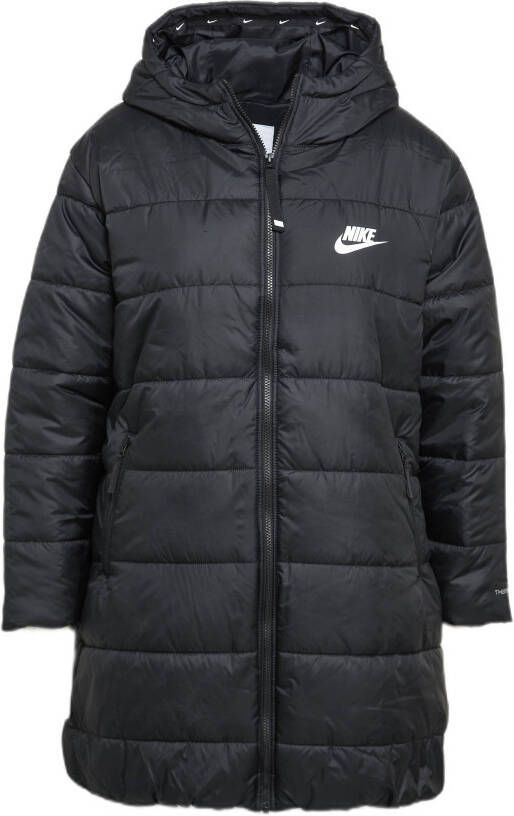 Nike Sportswear Therma FIT Repel Damesparka met capuchon Zwart online kopen