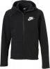 Nike Hoodie Tech Fleece Essentials FZ Zwart/Wit Kinderen online kopen
