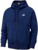 Nike Sportswear Club Fleece Hoodie met rits voor heren Blauw online kopen