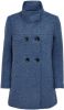 ONLY coat ONLNEWSOPHIA blauw online kopen