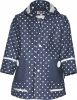 Playshoes regenjas Dots met stippen donkerblauw/wit online kopen
