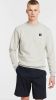 Scotch and Soda Truien Essentials Organic cotton felpa crewneck sweatshirt Grijs online kopen