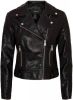 VERO MODA CURVE bikerjack van imitatieleer VMKERRIULTRA zwart online kopen